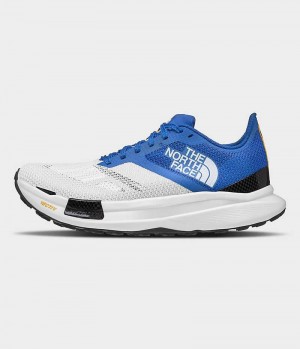 Chaussure Trail Running The North Face Summit Series VECTIV Sky Homme Blanche Bleu | FR CXVEN