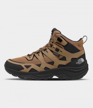 Chaussure de Randonnée The North Face Hedgehog 3 Mid Imperméables Homme Marron Noir | PARIS UQAYR