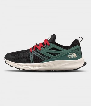 Chaussure de Randonnée The North Face Oxeye Homme Noir Vert | FRANCE NDJFR