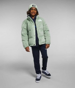 Doudoune The North Face 1996 Retro Nuptse Garcon Menthe | PARIS CPEWI