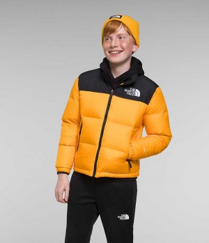 Doudoune The North Face 1996 Retro Nuptse Garcon Doré | FR RKAMB