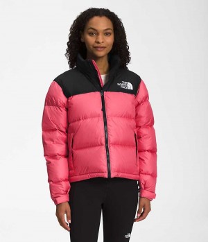 Doudoune The North Face 1996 Retro Nuptse Femme Rose | FRANCE QRWTV