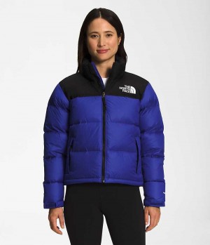 Doudoune The North Face 1996 Retro Nuptse Femme Bleu | PARIS DHXYB