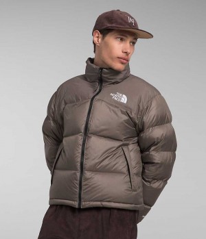 Doudoune The North Face 1996 Retro Nuptse Homme Marron | FRANCE ARGES