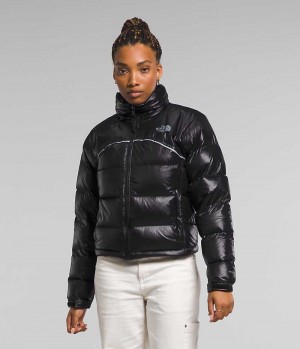 Doudoune The North Face 2000 Retro Nuptse Femme Noir | PARIS QVRNX