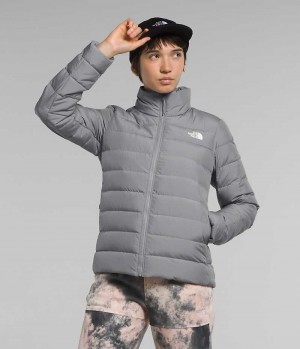Doudoune The North Face Aconcagua 3 Femme Grise | FR QMCPR