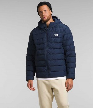 Doudoune The North Face Big Aconcagua 3 Hoodie Homme Bleu Marine | PARIS MTNUH