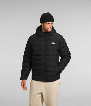 Doudoune The North Face Big Aconcagua 3 Hoodie Homme Noir | FR SRZBN
