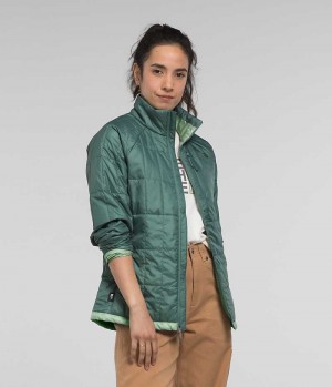 Doudoune The North Face Circaloft Femme Turquoise | FRANCE ISJEL