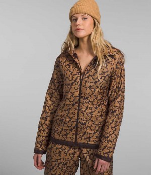 Doudoune The North Face Circaloft Hoodie Femme Marron | FR ABDQR