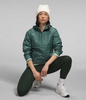Doudoune The North Face Circaloft ¼-Zip Pullover Femme Turquoise | FR AZTHC