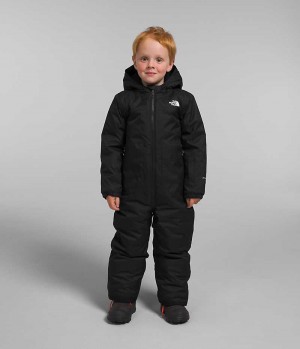 Doudoune The North Face Freedom Snow Suit Garcon Noir | FRANCE NXASJ