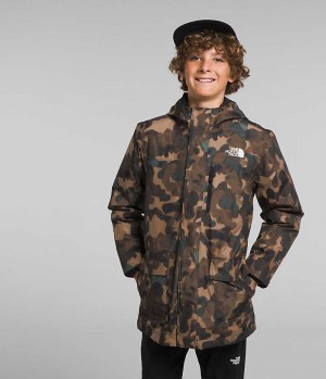 Doudoune The North Face North Triclimate® Garcon Camouflage | FRANCE FBQOI