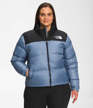 Doudoune The North Face Plus 1996 Retro Nuptse Femme Bleu | FR DHSEW