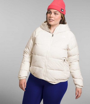 Doudoune The North Face Plus Hydrenalite™ Hoodie Femme Blanche | FR UAPWK