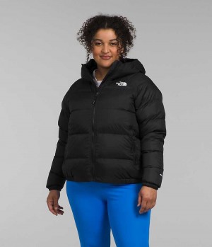 Doudoune The North Face Plus Hydrenalite™ Hoodie Femme Noir | PARIS NEDKX