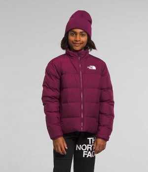 Doudoune The North Face Reversible North Garcon Bordeaux | PARIS VRQUJ