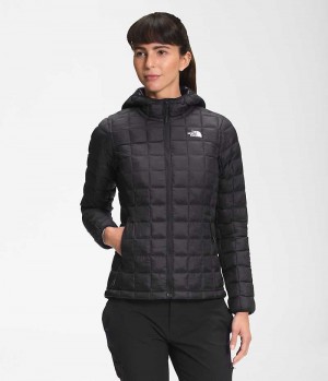 Doudoune The North Face ThermoBall™ Eco Hoodie 2.0 Femme Noir | FR TRIXU