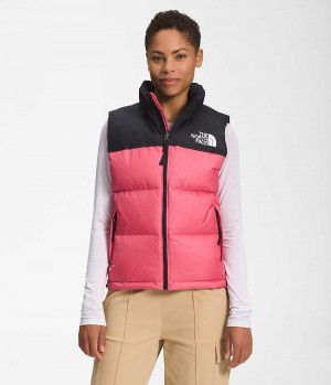 Gilet en Duvet The North Face 1996 Retro Nuptse Femme Rose | FRANCE SPLUQ