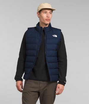Gilet en Duvet The North Face Aconcagua 3 Homme Bleu Marine | FRANCE NCASV