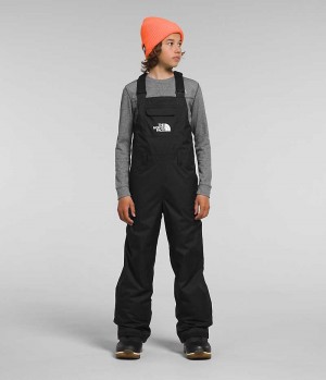 Pantalon Bib The North Face Freedom Insulated Garcon Noir | PARIS DOAWC