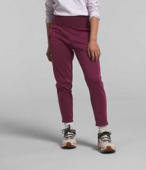 Pantalon The North Face D'hiver Warm Fille Bordeaux | FR CJSQO