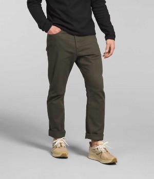 Pantalon The North Face Field 5-Pocket Homme Vert Olive | FRANCE TVBEP