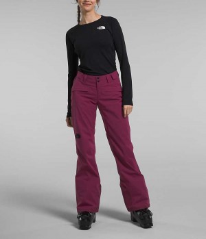 Pantalon The North Face Freedom Stretch Femme Bordeaux | FR THDEN