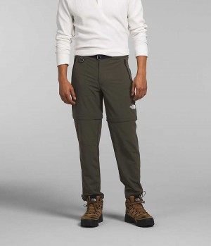 Pantalon The North Face Paramount Pro Convertible Homme Vert Olive | PARIS XWFGD