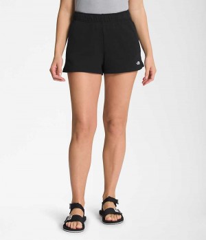 Short The North Face Half Dome Fleece Femme Noir | PARIS JONZI