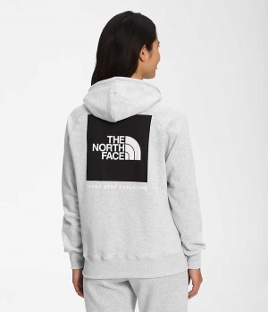 Sweat a Capuche The North Face Box NSE Pullover Femme Grise Clair | FRANCE XGKFP