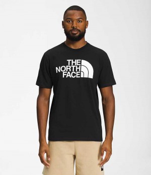 T-Shirt The North Face Corta Sleeve Half Dome Homme Noir | FR OQTHA