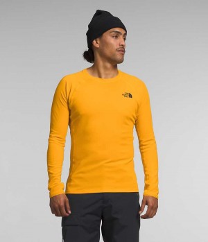 T-Shirt The North Face FD Pro 160 Crew Homme Doré | PARIS FWEIY