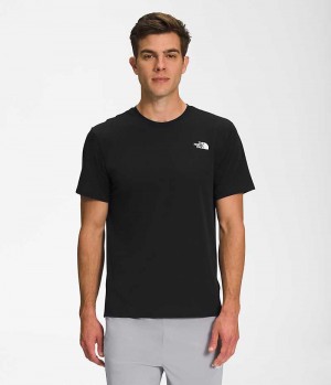 T-Shirt The North Face Wander Corta Sleeve Homme Noir | FR TWBLM