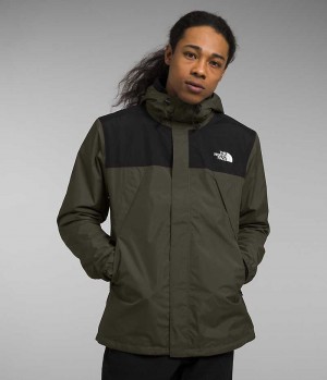 Vestes Isolées The North Face Antora Triclimate® Homme Grise Noir | PARIS SFIJY