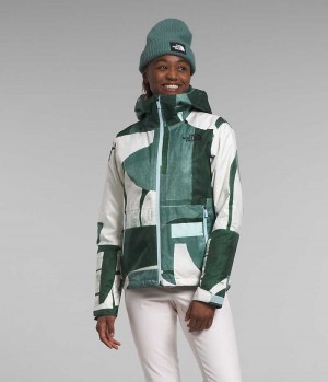Vestes Isolées The North Face Clementine Triclimate® Femme Vert | FRANCE QCNFZ