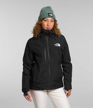 Vestes Isolées The North Face Dawnstrike GTX Femme Noir | FR OAWLC