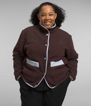 Vestes Polaires The North Face Plus Cragmont Femme Marron | PARIS KGCSA