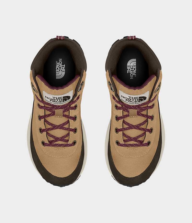 Basket The North Face Back-To-Berkeley IV Hikers Fille Marron | FRANCE FNIMP