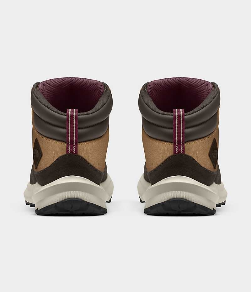 Basket The North Face Back-To-Berkeley IV Hikers Fille Marron | FRANCE FNIMP