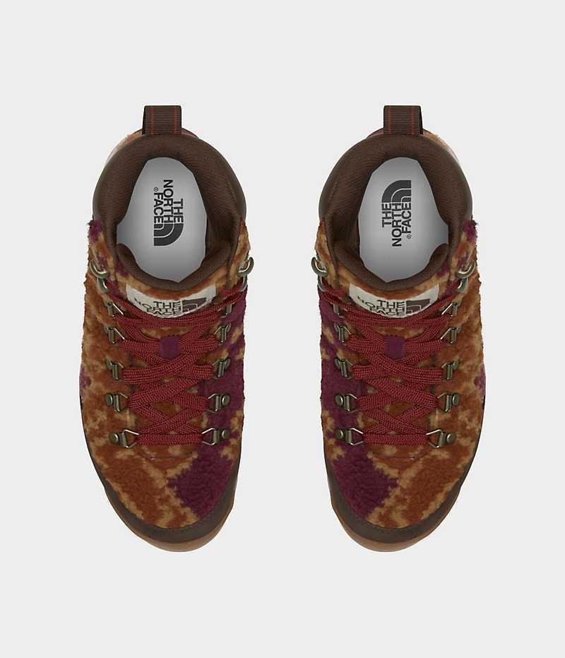 Botte Hiver The North Face Back-To-Berkeley IV High Pile Femme Marron | FRANCE CYJAB