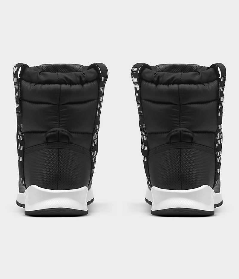 Botte Hiver The North Face ThermoBall™ Pull-On Imperméables Garcon Noir | FR JBHPK