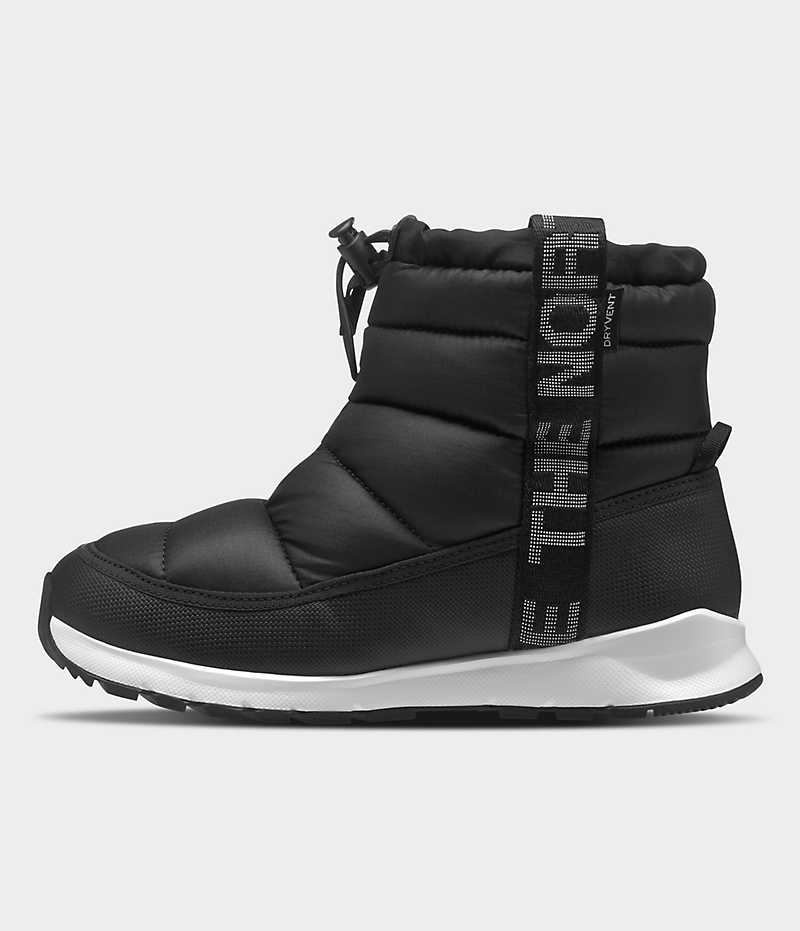 Botte Hiver The North Face ThermoBall™ Pull-On Imperméables Garcon Noir | FR JBHPK