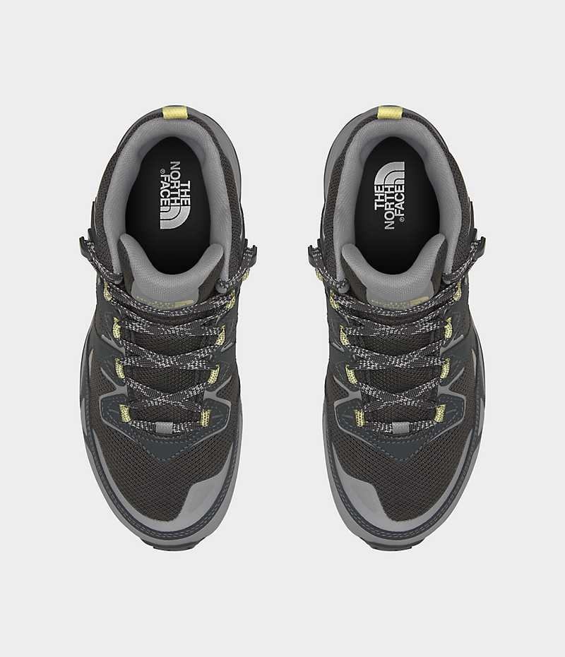 Botte Randonnée The North Face Hedgehog 3 Mid Imperméables Femme Noir | FR QURLH