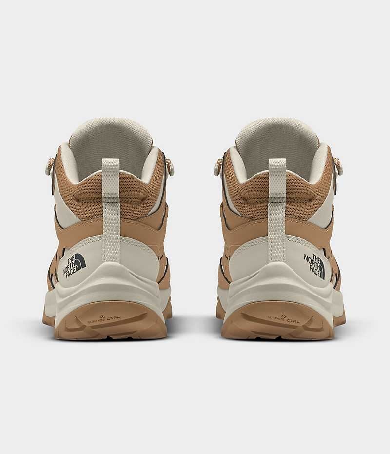 Botte Randonnée The North Face Hedgehog 3 Mid Imperméables Femme Marron | FRANCE DSRPM