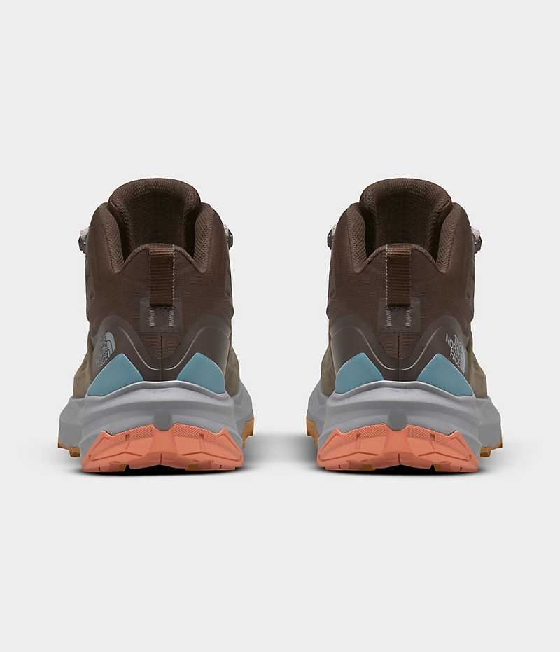 Botte Randonnée The North Face VECTIV Exploris 2 Mid FUTURELIGHT™ Cuir Femme Marron | FR WSHRC