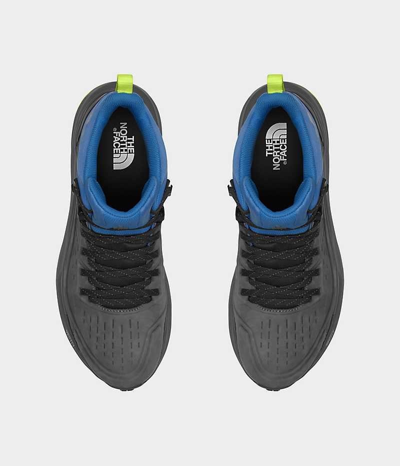 Botte Randonnée The North Face VECTIV Exploris 2 Mid FUTURELIGHT™ Cuir Homme Grise Bleu | PARIS MENWU