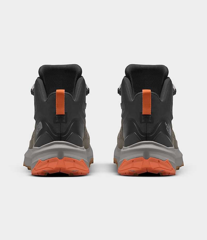 Botte Randonnée The North Face VECTIV Exploris 2 Mid FUTURELIGHT™ Cuir Homme Vert Olive Noir | FR GREHA