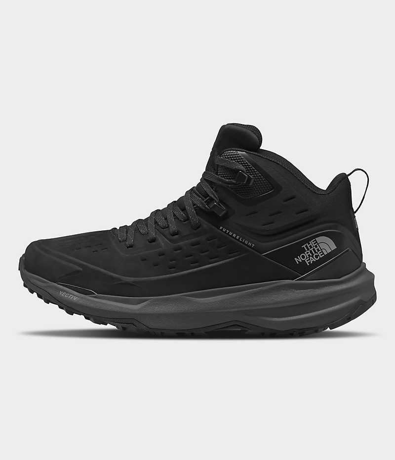 Botte Randonnée The North Face VECTIV Exploris 2 Mid FUTURELIGHT™ Cuir Homme Noir | FRANCE NVXYW