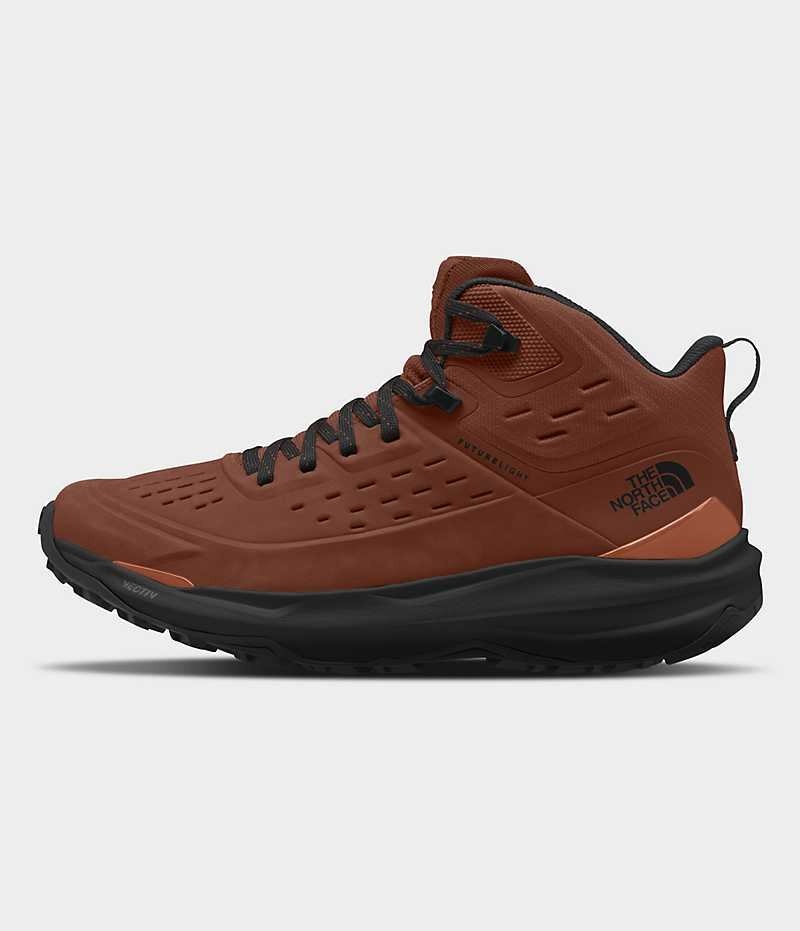 Botte Randonnée The North Face VECTIV Exploris 2 Mid FUTURELIGHT™ Cuir Homme Marron | PARIS MPOGU